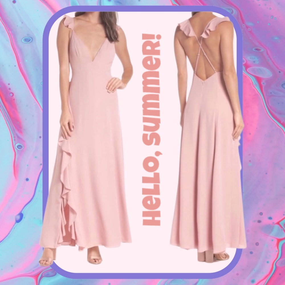 NWT Blush Fame and Partners Amanda Dress